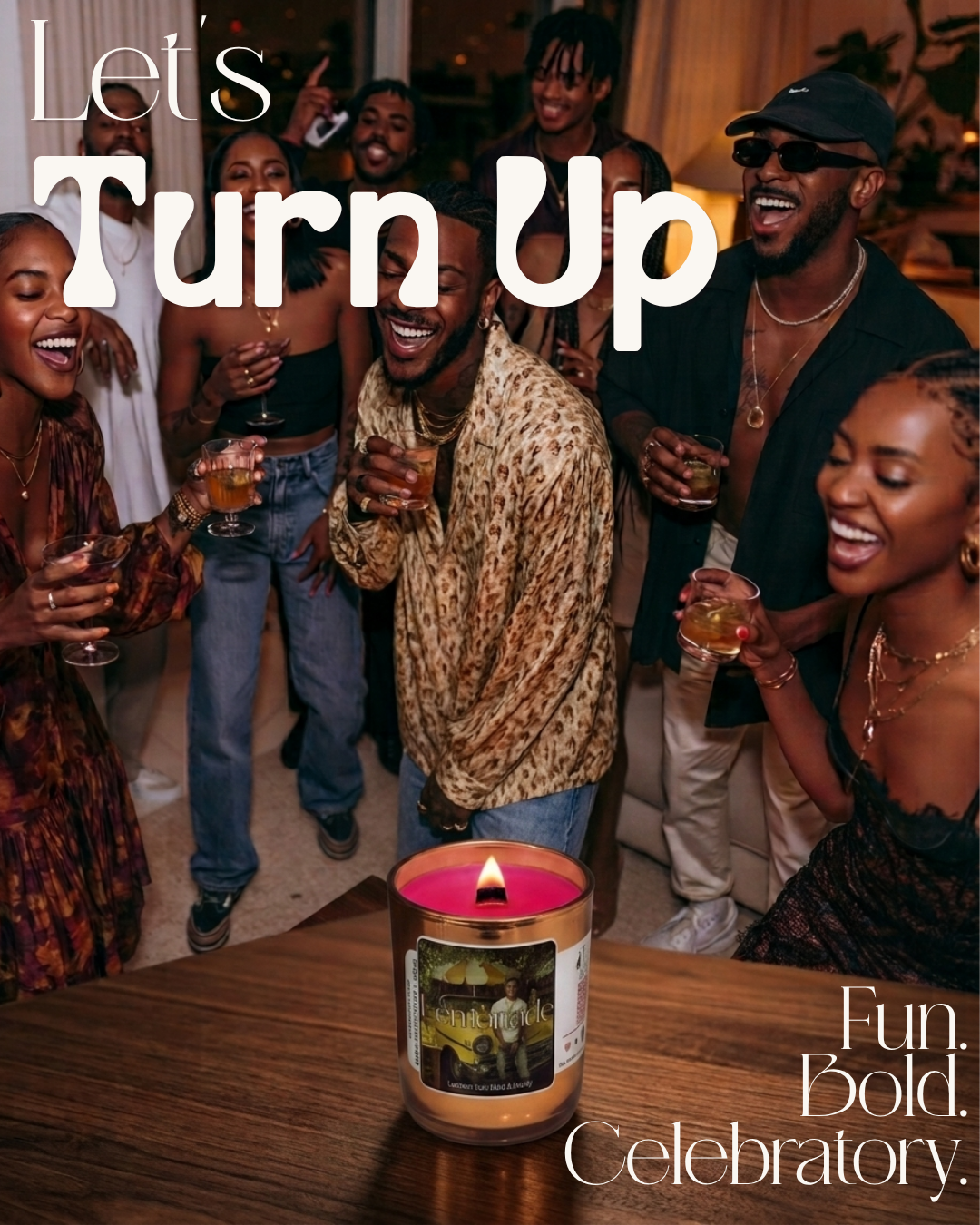 Let's Turn Up Collection - TAP Candle Company 