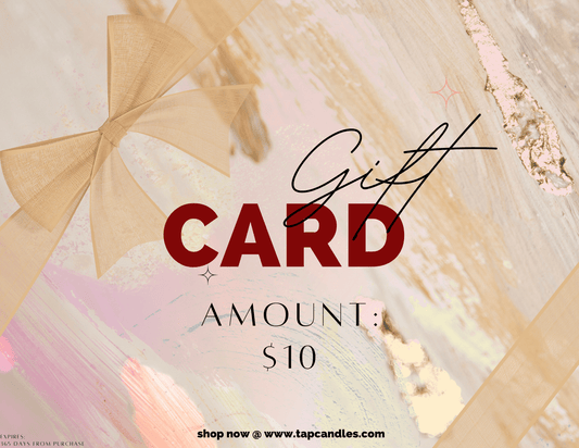 Vibe Check - TAP Gift Card - TAP Candle Company